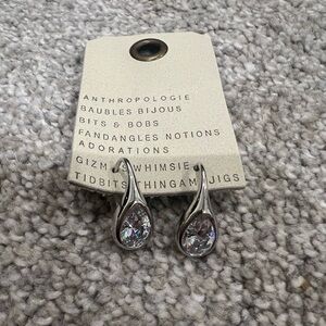 Anthropologie Silver Earrings